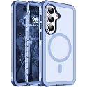 Magnetic for Samsung Galaxy S26 Case 6.3"-Blue Purple