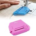 Magnetic Seam Guide for Sewing Machine, Polygonal Strong Magnetic Gauge, 2026 New Multi-Functional Anti-Rolled Hemmer Presser Foot with Scale & Seam Ripper, Sewing Supplies (1pcs Pink)