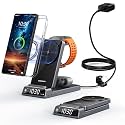 Magnetic Wireless Charger for Samsung, Nightstand Travel Android Charger