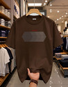 Magneto Printed Men Round Neck Brown T-Shirt