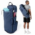 MAGNILAY Expandable Yoga Mat Bag, Adjustable Strap, Black, Large