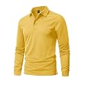 MAGNIVIT Men's Polo Shirts Long Sleeve Tactical Polo