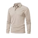 MAGNIVIT Men's Polo Shirts Long Sleeve Tactical Polo