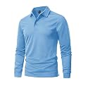 MAGNIVIT Men's Polo Shirts Long Sleeve Tactical Polo