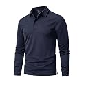 MAGNIVIT Men's Polo Shirts Long Sleeve Tactical Polo