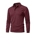 MAGNIVIT Men's Polo Shirts Long Sleeve Tactical Polo