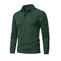 MAGNIVIT Men's Polo Shirts Long Sleeve Tactical Polo