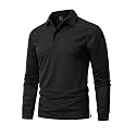 MAGNIVIT Men's Polo Shirts Long Sleeve Tactical Polo