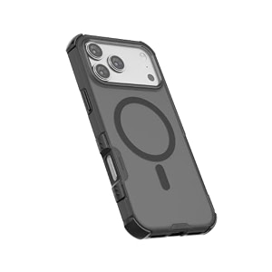 magpro armor case for apple iphone 17 pro  18 pro  strong magsafe compatible cover rugged hybrid protection hard pc back soft tpu bumper shockproof scratch resistant  black