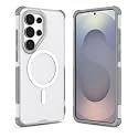 MagPro Armor Case for Samsung Galaxy S26 Ultra | Strong MagSafe Compatible Cover, Rugged Hybrid Protection, Hard PC Back, Soft TPU Bumper, Shockproof, Scratch Resistant | Grey