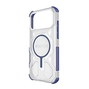 magpro armor grip case for apple iphone 17 pro  strong magsafe compatible cover rugged hybrid protection hard pc back soft tpu bumper shockproof scratch resistant  blue