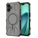 MagPro Armor Grip Case for Apple iPhone 17 | Strong MagSafe Compatible Cover, Rugged Hybrid Protection, Hard PC Back, Soft TPU Bumper, Shockproof, Scratch Resistant | Black