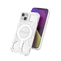MagPro Armor Grip Case for Apple iPhone 15 | Strong MagSafe Compatible Cover, Rugged Hybrid Protection, Hard PC Back, Soft TPU Bumper, Shockproof, Scratch Resistant | White