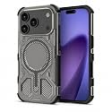 MagPro Armor Grip Case for Apple iPhone 17 Pro Max | Strong MagSafe Compatible Cover, Rugged Hybrid Protection, Hard PC Back, Soft TPU Bumper, Shockproof, Scratch Resistant | Black
