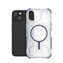 MagPro Armor Grip Case for Apple iPhone 15 | Strong MagSafe Compatible Cover, Rugged Hybrid Protection, Hard PC Back, Soft TPU Bumper, Shockproof, Scratch Resistant | Blue