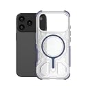 MagPro Armor Grip Case for Apple iPhone 17 Pro Max | Strong MagSafe Compatible Cover, Rugged Hybrid Protection, Hard PC Back, Soft TPU Bumper, Shockproof, Scratch Resistant | Blue