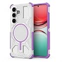 MagPro Armor Grip Case for Samsung Galaxy S26 | Strong MagSafe Compatible Cover, Rugged Hybrid Protection, Hard PC Back, Soft TPU Bumper, Shockproof, Scratch Resistant | Purple