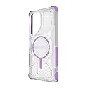 MagPro Armor Grip Case for Samsung Galaxy S25 Ultra | Strong MagSafe Compatible Cover, Rugged Hybrid Protection, Hard PC Back, Soft TPU Bumper, Shockproof, Scratch Resistant | Purple