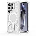 MagPro Armor Grip Case for Samsung Galaxy S26 Ultra | Strong MagSafe Compatible Cover, Rugged Hybrid Protection, Hard PC Back, Soft TPU Bumper, Shockproof, Scratch Resistant | White