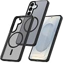 MagPro Case for Samsung Galaxy A56 5G| MagSafe Compatible Protective Cover with Strong Magnetic Adsorption, Shockproof Armor, Scratch Resistant Polycarbonate Hard Back Translucent Matte Black