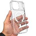 MagPro Clear Anti-Yellow Hard PC Case for Apple iPhone 17 Pro | Strong MagSafe Compatible Cover, Metal Buttons, Shockproof Armor, Scratch Resistant, Lifetime Anti-Yellow Warranty