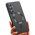 MagPro Metallic Finish Case for Samsung Galaxy S26 5G | MagSafe Compatible Magnetic Cover, Matte Luxury Metallic Luster, Shockproof TPU, Camera Lens Guard, Wireless Charging Compatible | Black