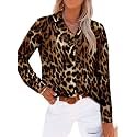 Magritta Women's Shirts Fashion Long Sleeve Tops Button Down Blouses