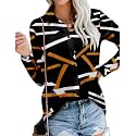 Magritta Women's Shirts Fashion Long Sleeve Tops Button Down Blouses