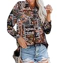 Magritta Women's Shirts Fashion Long Sleeve Tops Button Down Blouses