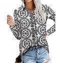 Magritta Women's Shirts Fashion Long Sleeve Tops Button Down Blouses
