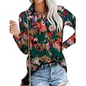 Magritta Women's Shirts Fashion Long Sleeve Tops Button Down Blouses