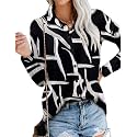 Magritta Women's Shirts Fashion Long Sleeve Tops Button Down Blouses