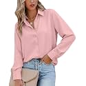 Magritta Women's Shirts Fashion Long Sleeve Tops Button Down Blouses