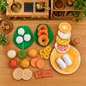 Aamchi Mumbai Special Kitchen Play Food Set – Indian Street Food Toy Collection with Vada Pav, Chole Bhature, Samosa, Ice Halwa &amp; More | Kids Kitchen Role Play Toy
