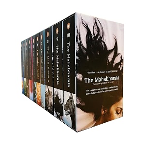 the mahabharata box set of 10 bestselling bibek debroy translation of indias greatest mythology classic  complete unabridged epic of the pandavas and kauravas