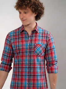 MAHADEV ENTERPRISE Men Checkered Casual Multicolor Shirt