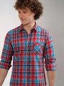 MAHADEV ENTERPRISE Men Checkered Casual Multicolor Shirt