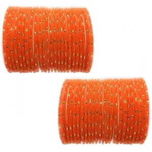 mahakal glass velvet bangle set for women and girls pack of 48