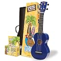 Mahalo Rainbow Series Soprano Ukulele Blue with Essential Pack MR1BUK