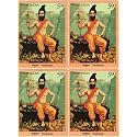 Mahaphilla India 2023 Parshuram Block of 4 Stamps Mint/MNH for Stamp Collection Multicolor