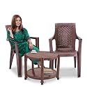 MAHARAJA Classic Plastic Table amp Chair Set