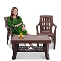 MAHARAJA Classic Plastic Table amp Chair Set