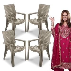 MAHARAJA Heavy Duty Plastic Chairs for Home