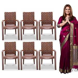 MAHARAJA Heavy Duty Plastic Chairs for Home