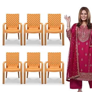 MAHARAJA Heavy Duty Plastic Chairs for Home
