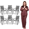 MAHARAJA Heavy Duty Plastic Chairs for Home
