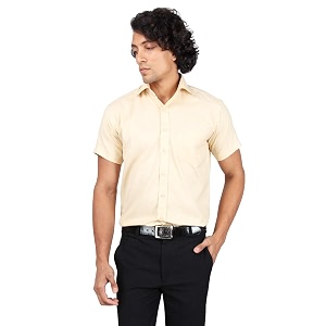 maharaja men39s wear half sleeve cotton blend oxford quality shirt 6 varients
