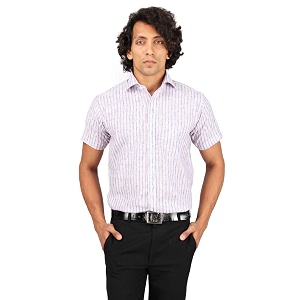 maharaja men39s wear half sleeve jio linen shirt 2 varients