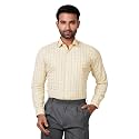Maharaja Polyester Checkered Office Wear Shirts for