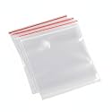 Maharaja Self lock Airtight storage covers 225 Guage Pack of 100 Ziplock Covers (5 x 7 Inch)